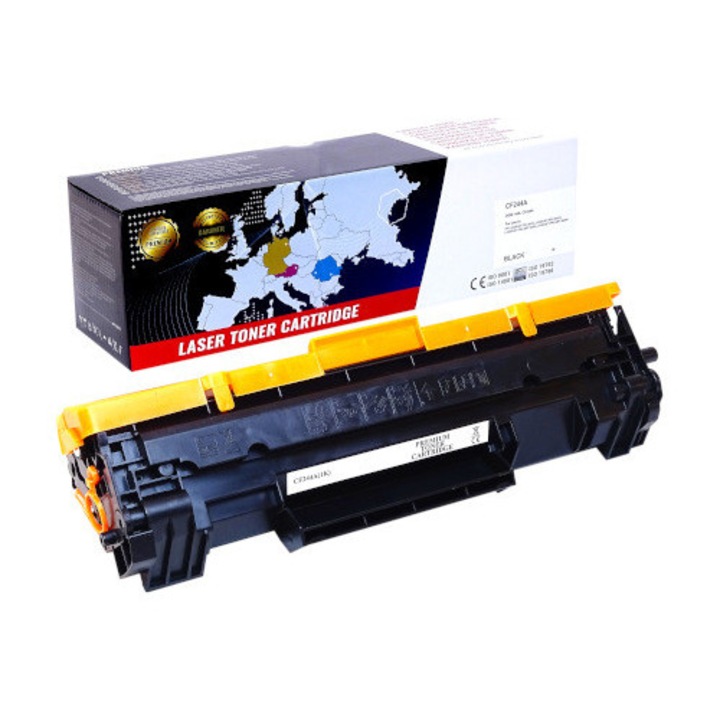 Toner Patentat Compatibil Profesional, HP, HPC CF244A PATENTED Laser, Patented, 1000 Pagini, Negru, Compatibil cu HP LASERJET PRO M14, M15A, M15W, M17, MFP M28A, MFP M28W