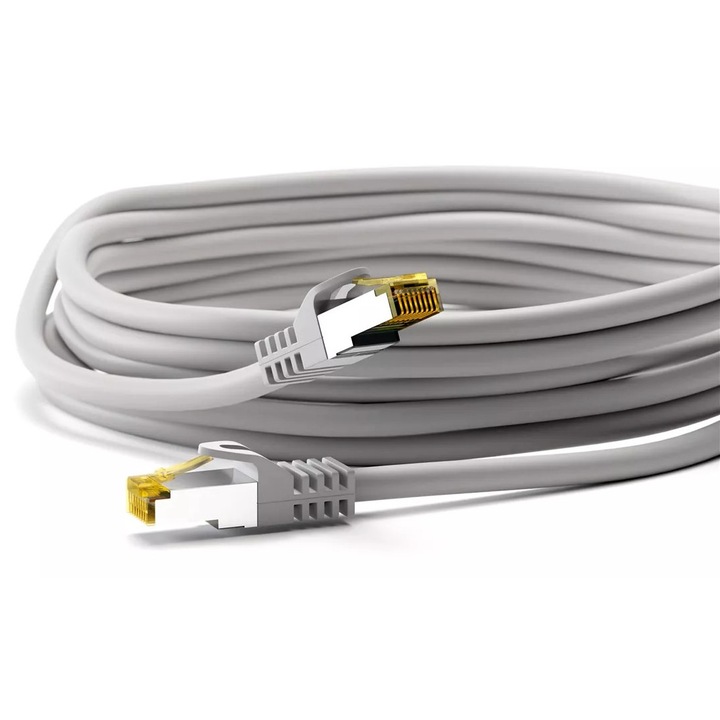 Goobay Cat7 600MHz SFTP PIMF RJ45 PATCH KÁBEL 10m