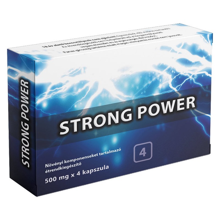 Strong Power potencianövelő kapszula (4 db)