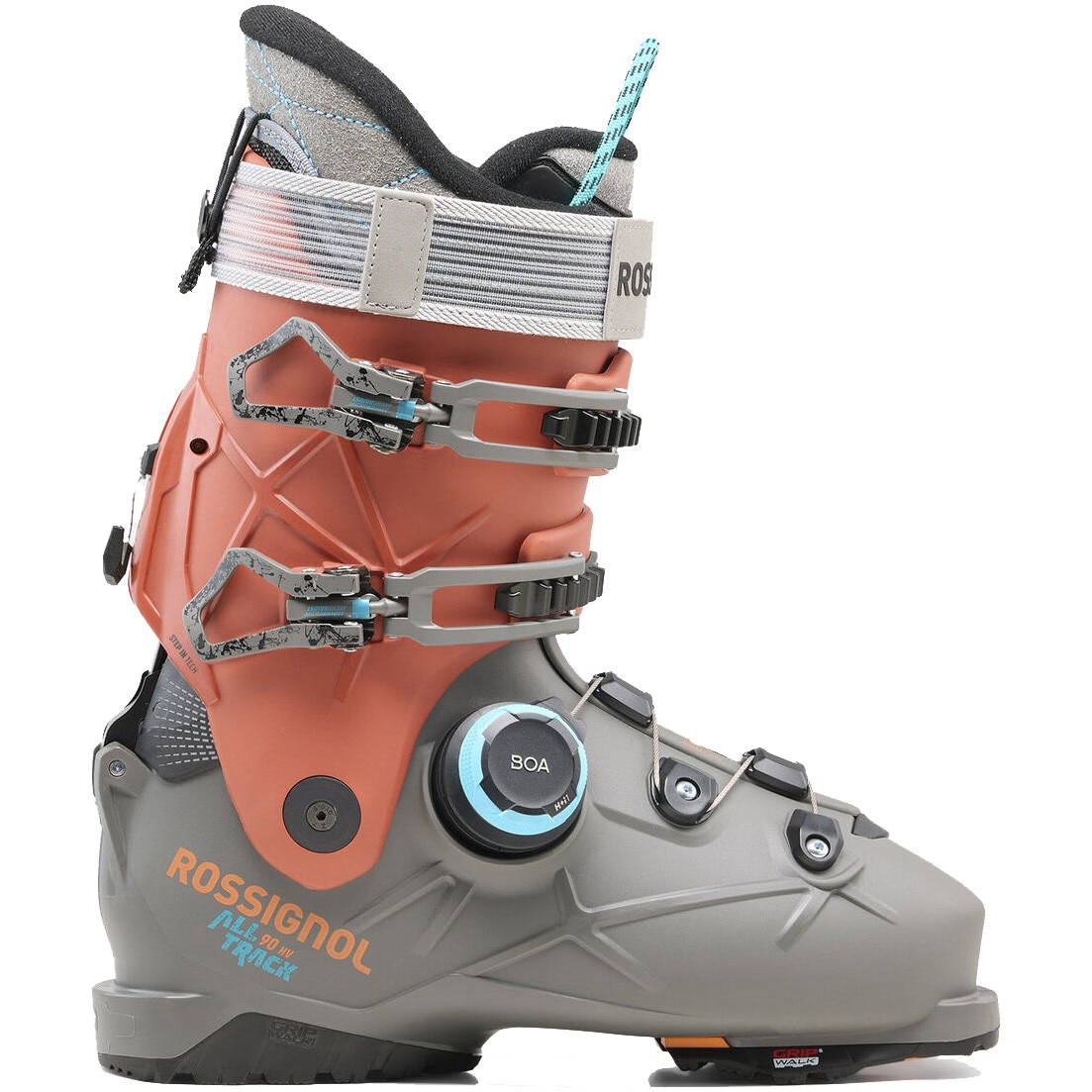 Clapari ski Rossignol Alltrack 90 HV BOA, marime 28X, gri/rosu