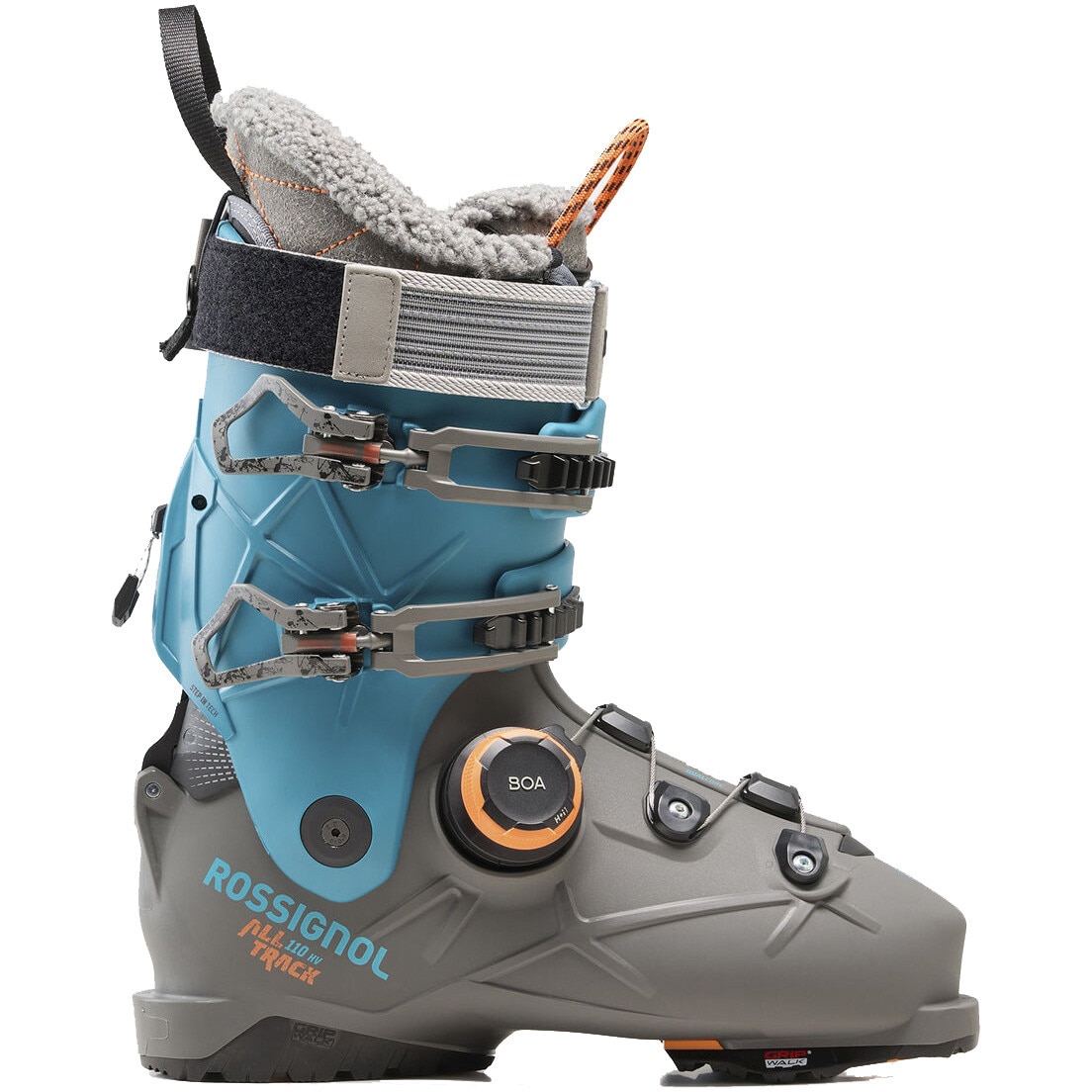 Clapari ski Rossignol Alltrack 80 W BOA, marime 24X, alb/verde