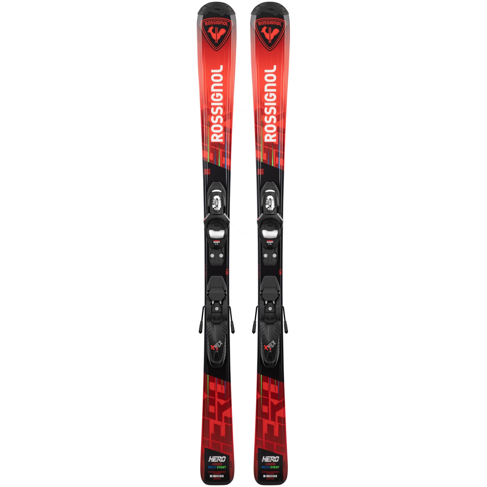 Schiuri + legaturi pentru copii Rossignol Hero JR, marime 140
