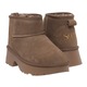Ghete dama, Soprani Couture, SSW521P30/02 LEA SUEDE, piele naturala, maro, talpa din spuma