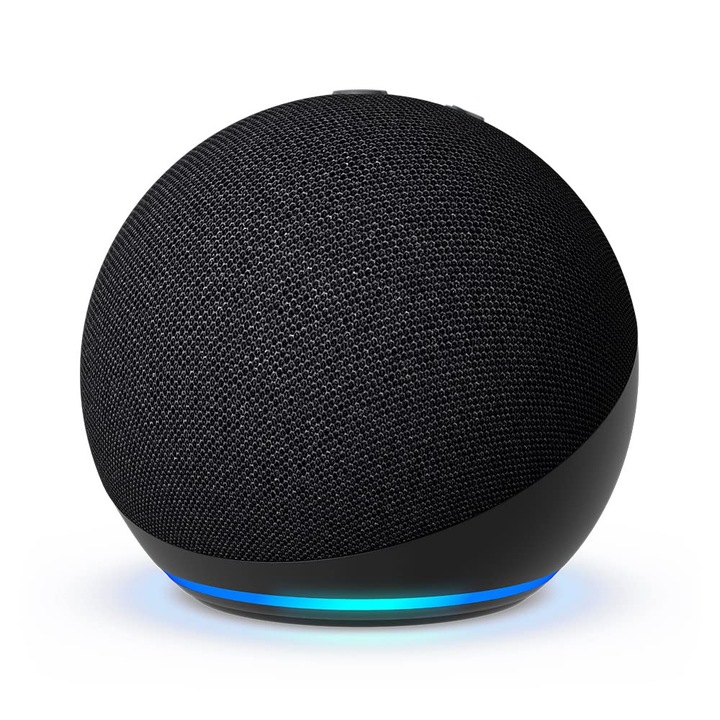 Amazon Echo Dot 5 Kids, multicolor, 100x89x100mm, set cu alimentator si instructiuni
