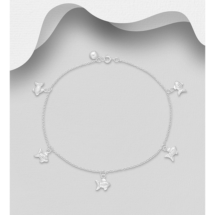 Bratara glezna pestisori argint