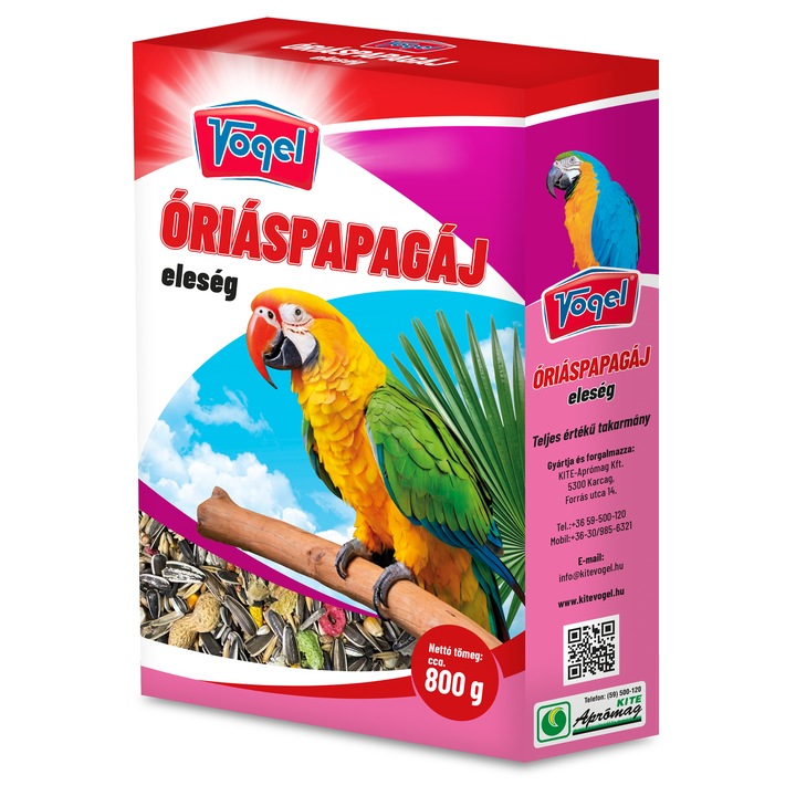 Vogel Nagypapagáj eledel, 800 g
