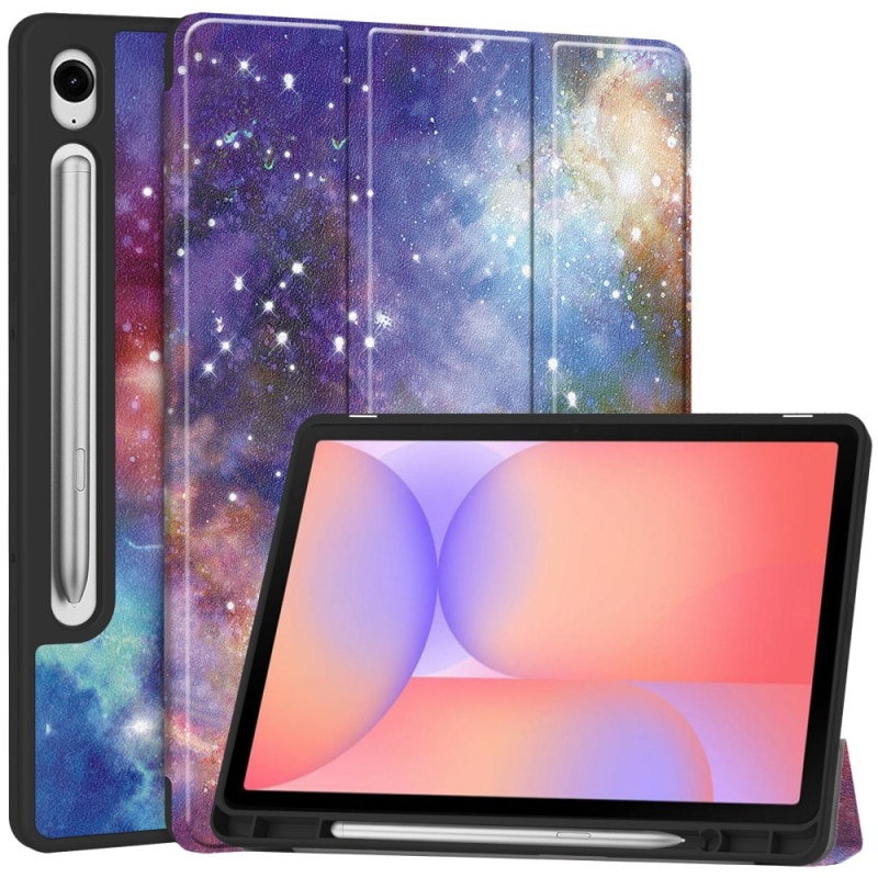 Husa pentru Samsung Galaxy Tab S10 FE Plus 13.1" cu Suport S Pen, Piele eco, Smart Cover – Galaxy