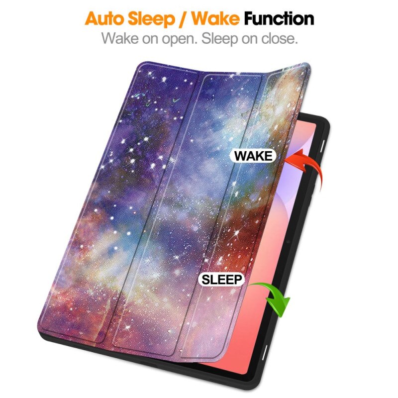 Husa pentru Samsung Galaxy Tab S10 FE Plus 13.1" cu Suport S Pen, Piele eco, Smart Cover – Galaxy