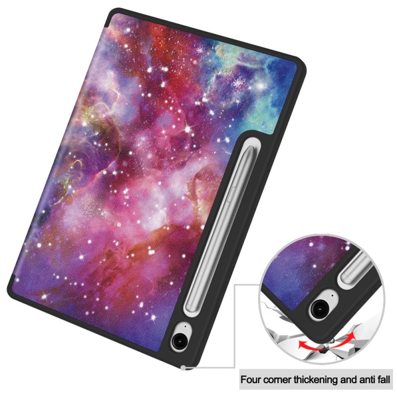 Husa pentru Samsung Galaxy Tab S10 FE Plus 13.1" cu Suport S Pen, Piele eco, Smart Cover – Galaxy