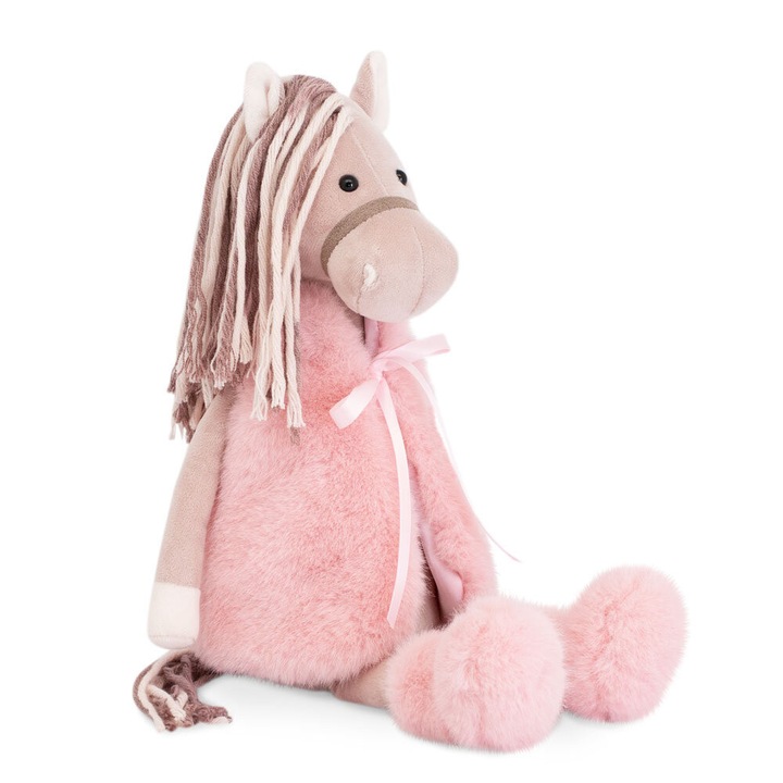 Jucarie de plus, Calutul Rosie, editie limitata, 25 cm, roz