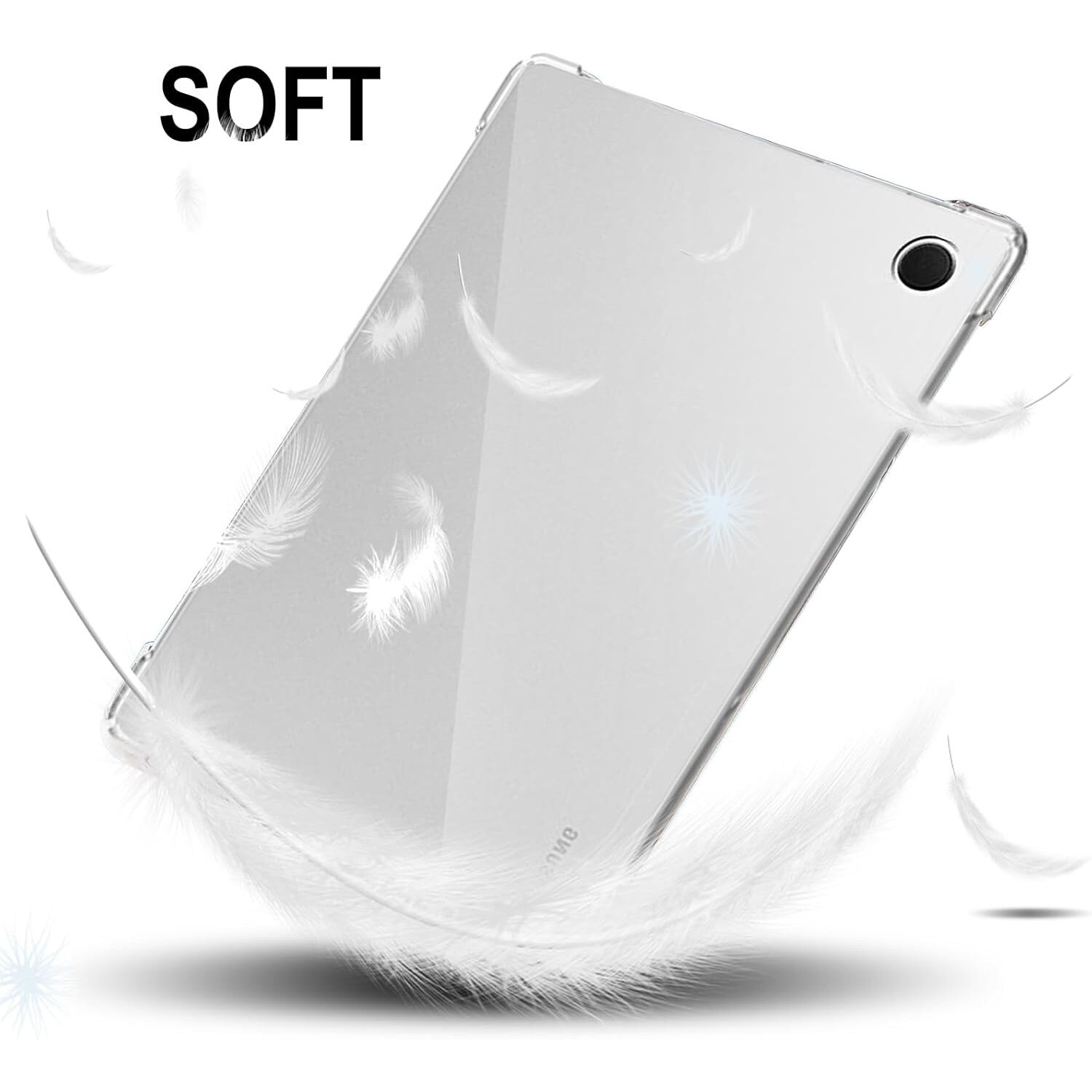Husa Antisoc compatibila cu Samsung Galaxy Tab A11 Plus 2025, 11'', Clear, TELGORBCS
