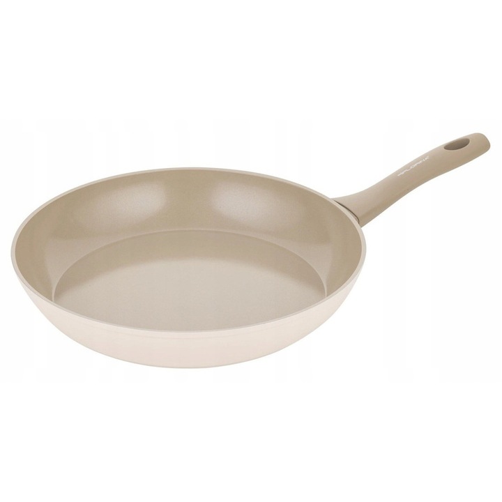 Florina Mokka 30 cm-es alumínium serpenyő, fekete/barna, tapadásmentes