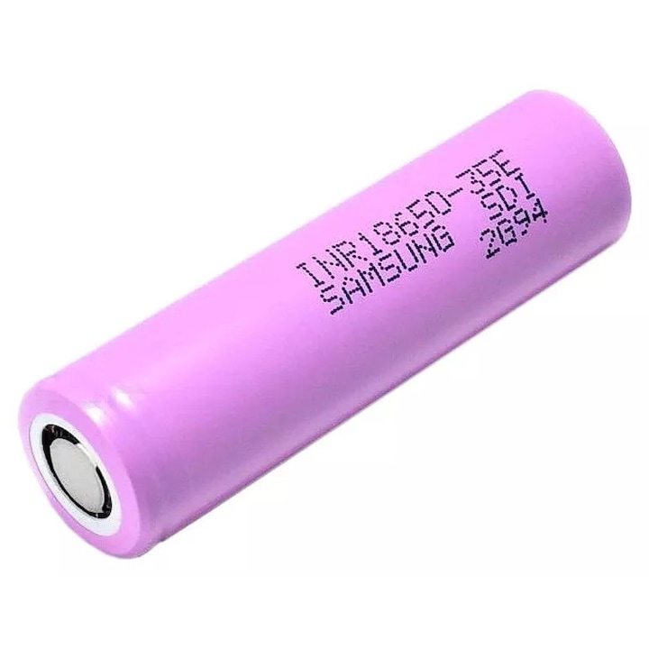 Acumulator Li-Ion Samsung 18650 3450mA, fără protecție PCM