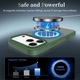 Защитен калъф за iPhone 17 Pro Max, Omelivon, MagSafe, Безжично зареждане, Противоударна защита, Повдигнати ръбове за защита на екрана и камерите, Зелен