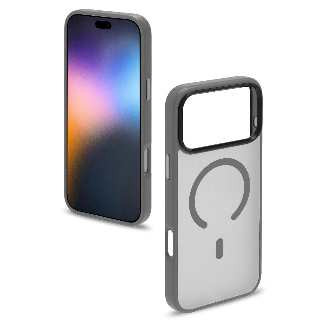 Husa de Protectie, Compatibila Apple iPhone 17 Pro Max, Doctor Shield Fantom, MagSafe - Gri