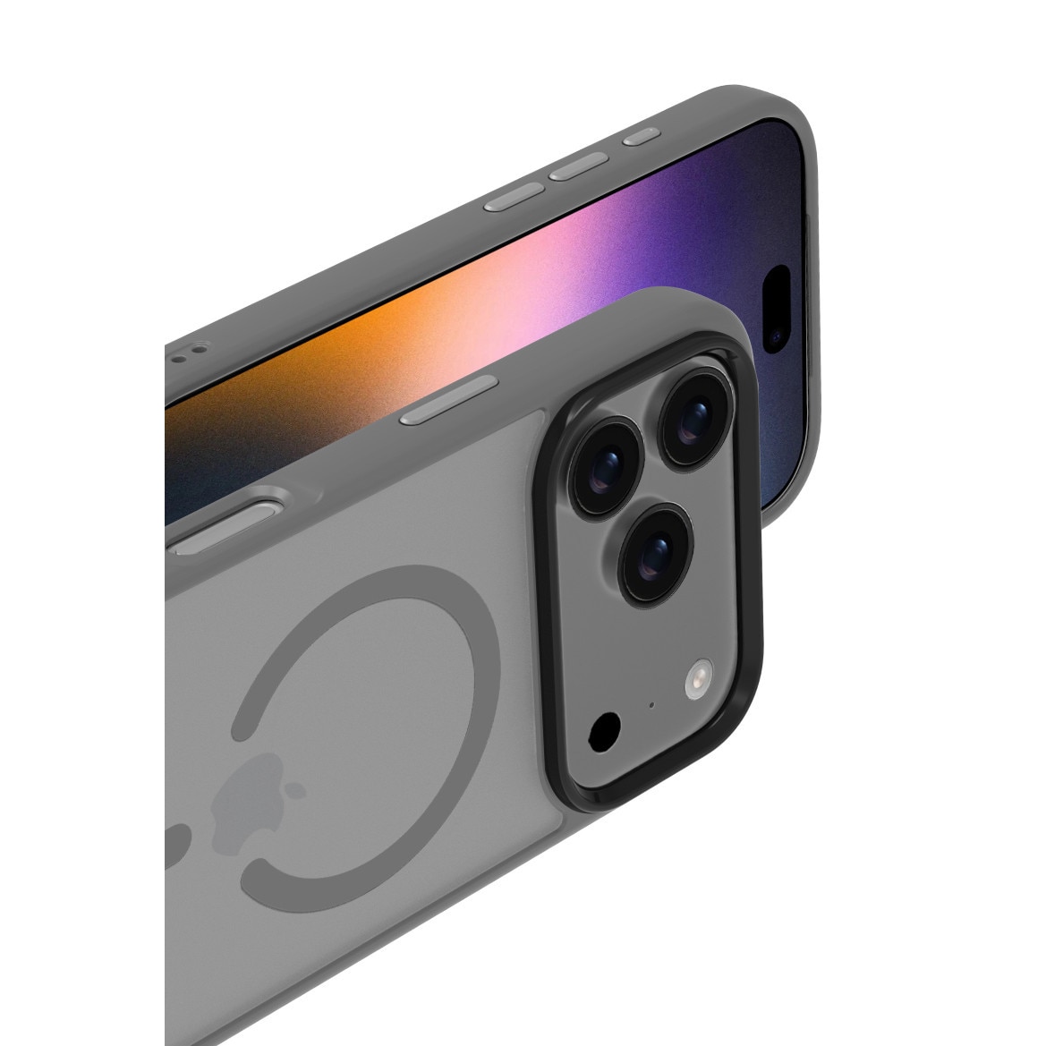 Husa de Protectie, Compatibila Apple iPhone 17 Pro Max, Doctor Shield Fantom, MagSafe - Gri