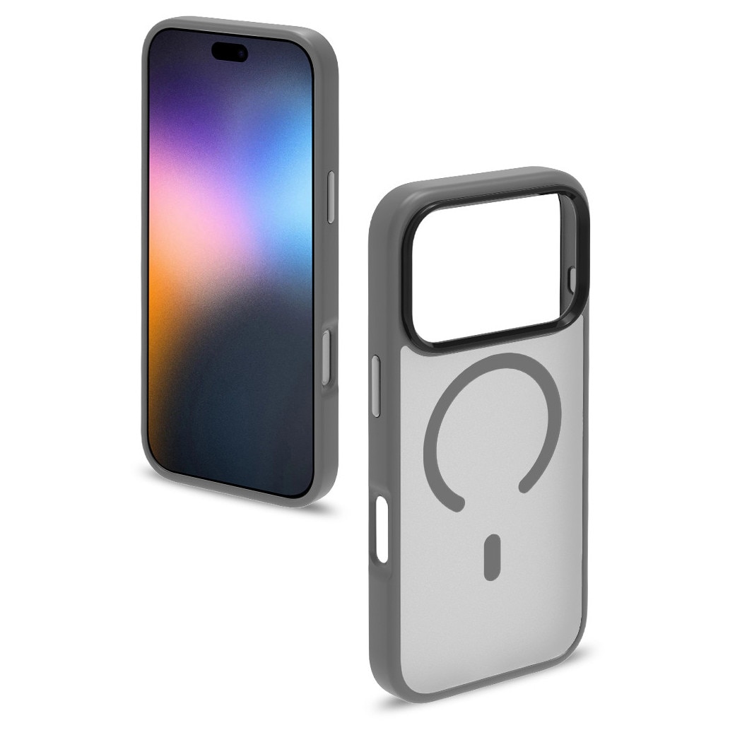 Husa de Protectie, Compatibila Apple iPhone 17 Pro, Doctor Shield Fantom, MagSafe - GRI