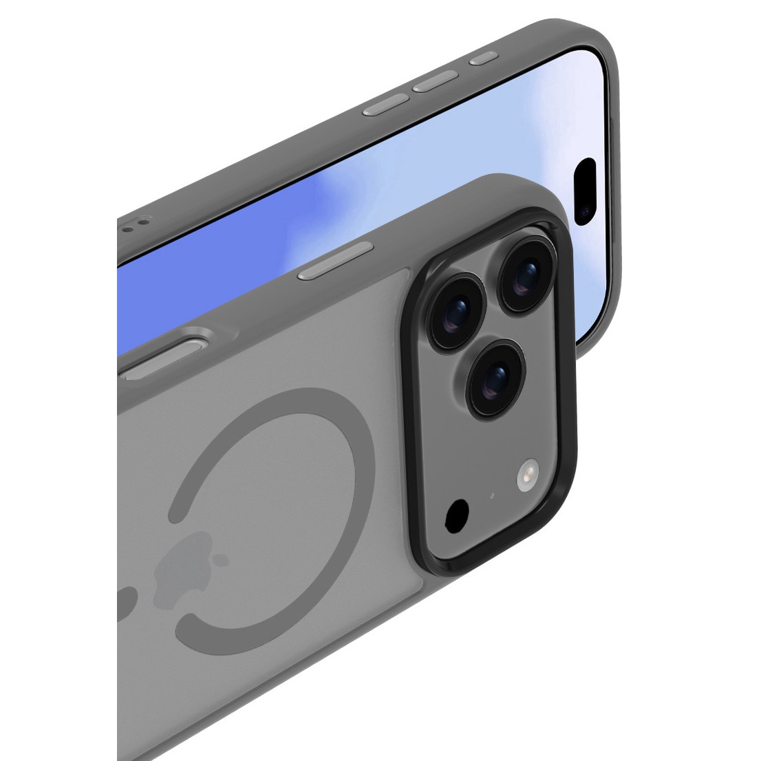 Husa de Protectie, Compatibila Apple iPhone 17 Pro, Doctor Shield Fantom, MagSafe - GRI