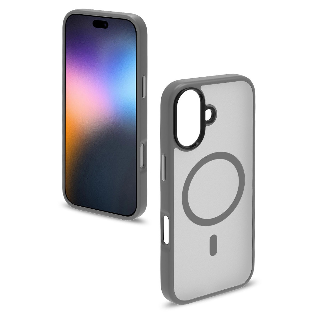 Husa de Protectie, Compatibila Apple iPhone 17, Doctor Shield Fantom, MagSafe - Gri