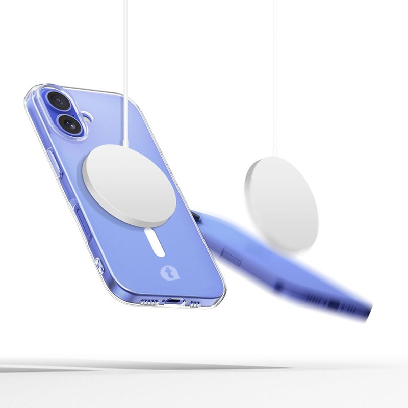 Husa de protectie telefonultau® din silicon pentru Apple iPhone 16, MagSafe, Ultra Slim, Flexibila, Clear Case, Transparent