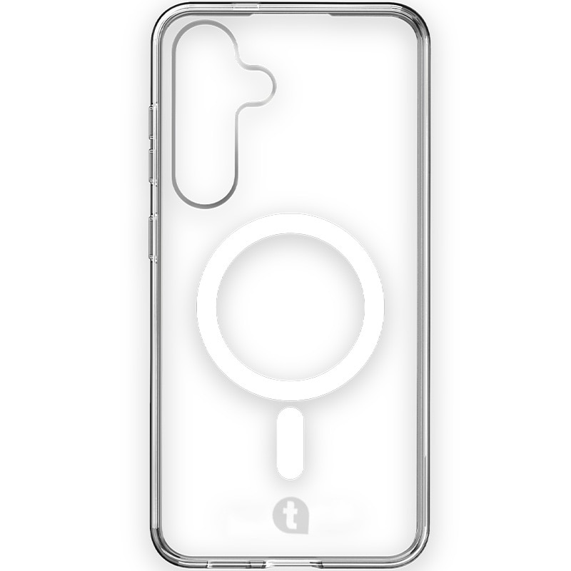 Husa de protectie telefonultau® din silicon pentru Samsung Galaxy S25 FE, MagSafe, Ultra Slim, Flexibila, Clear Case, Transparent