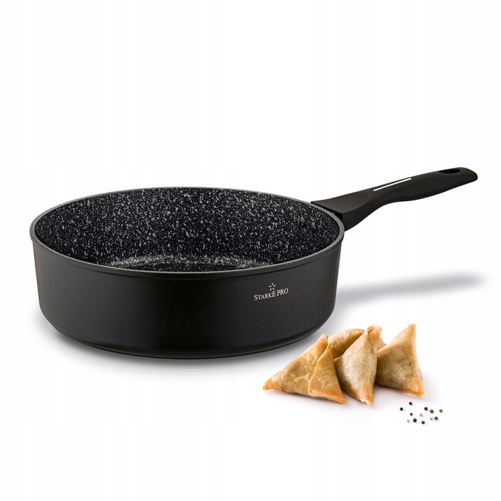 Дълбок тиган за индукция Starke Pro Sesar 28 см, незалепващ