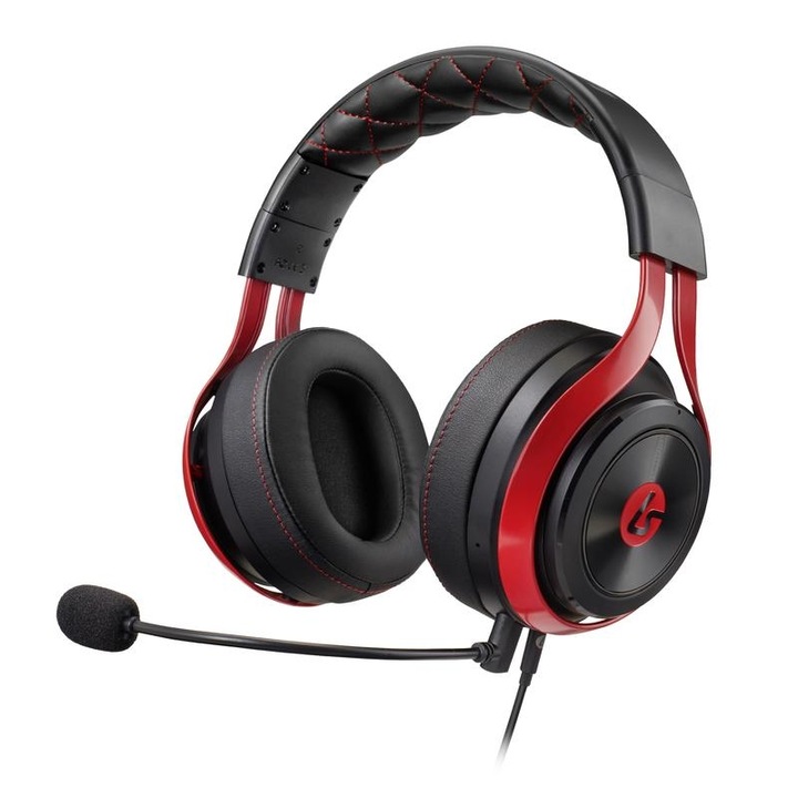 Casti Gamer eSport, LucidSound LS25, 20–20.000 Hz, Jack 3, 5 mm, PS4/XboxS One/PC, Negru-Rosu