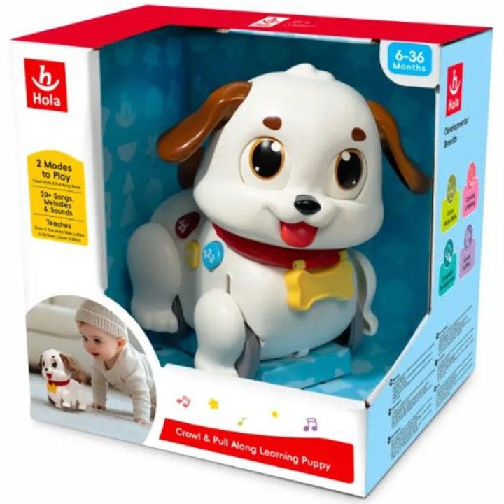 Jucarie interactiva Hola - Catelus, cu lumini si sunete