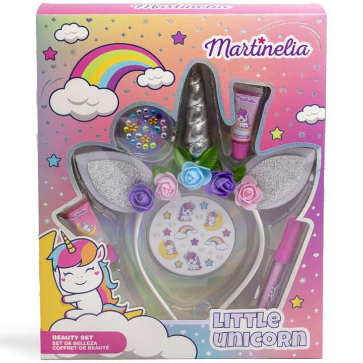Set de infrumusetare Martinelia - Little Unicorn, cu bentita
