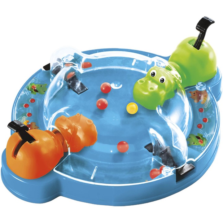 Grab & Go játék, Hungry Hippos, 2 játékos, +4 év, angol nyelv