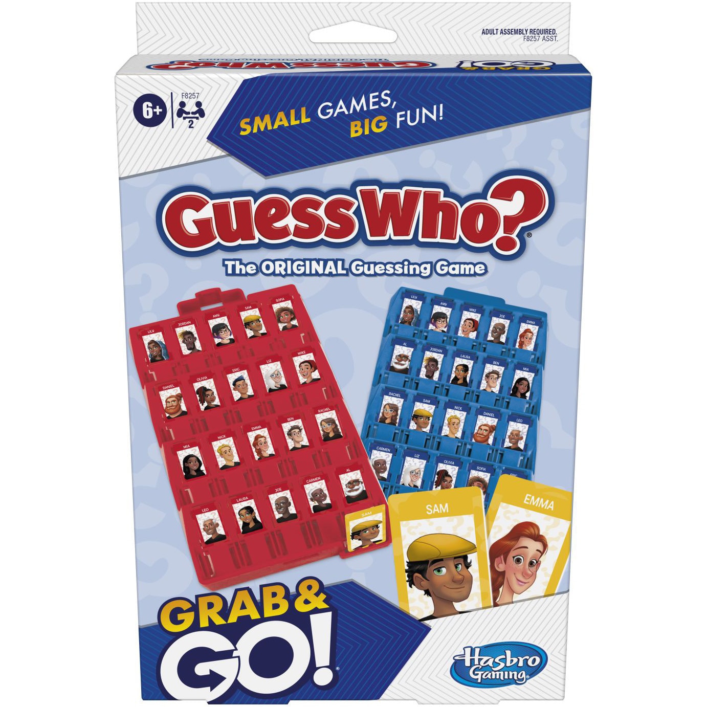 Joc Grab & Go - GuessWho, 2 jucatori, +6 ani, lb. engleza