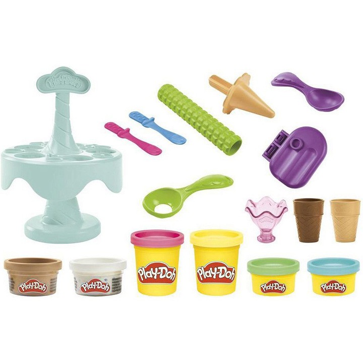 Set Play-Doh Kitchen Creations - Pregatirea inghetatei