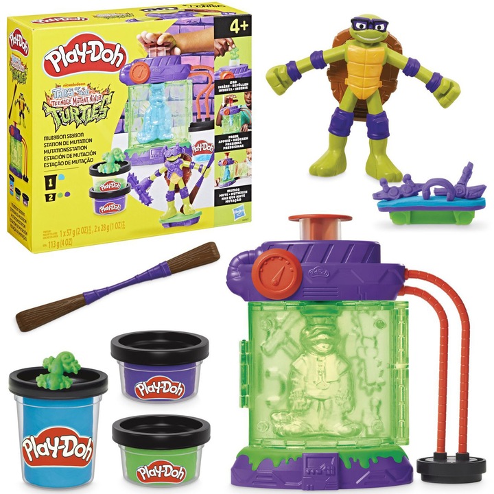 Play-Doh Teenage Mutant Ninja Turtles Mutation Station játékkészlet, Mutációs állomás
