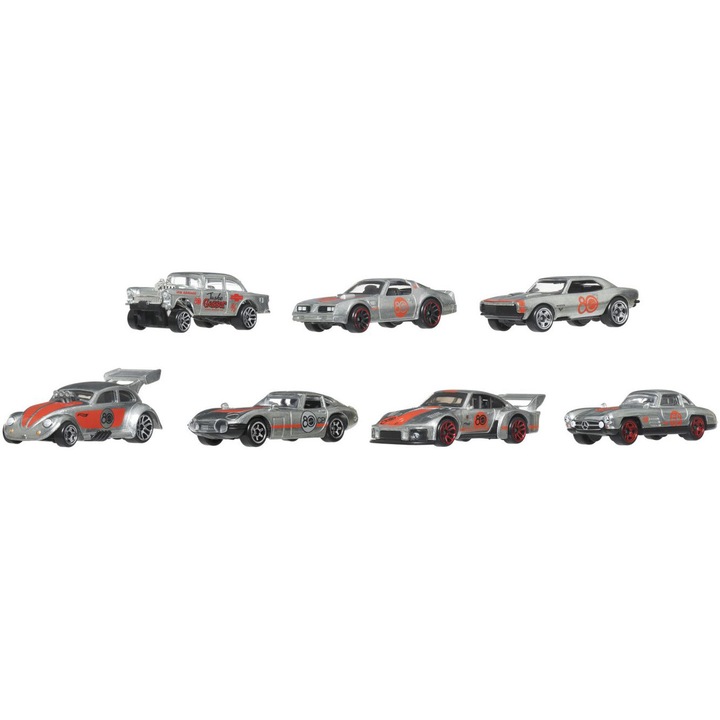 Комплект от 7 колички Hot Wheels, Replay The Classic