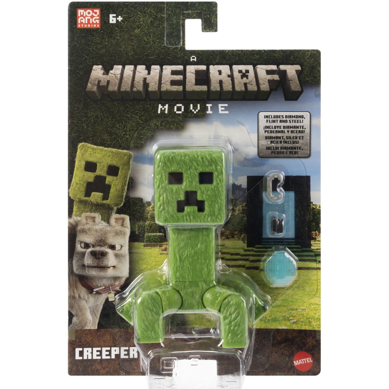 Figurina Minecraft Movie - Creeper, cu accesorii