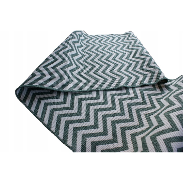 Covor/Pres Hanse Home Palma Green, 80x170cm, Dublu Fata