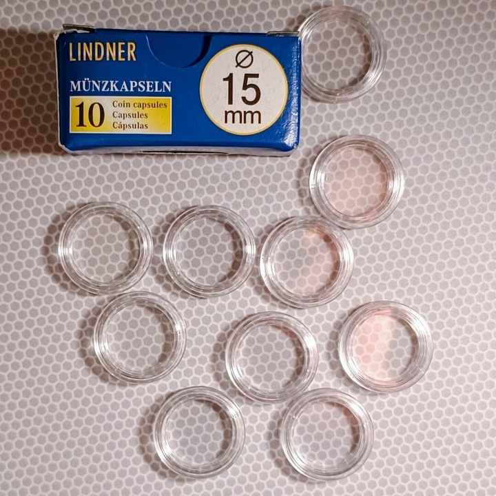 Akril kapszulák, belső 15 mm