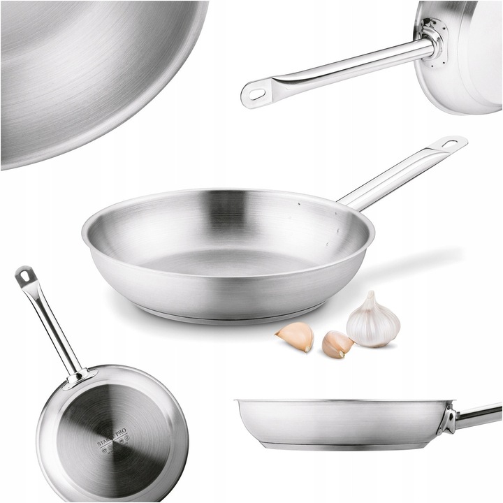 Starke Pro Gastro 24cm indukciós acél serpenyő, sütőhöz