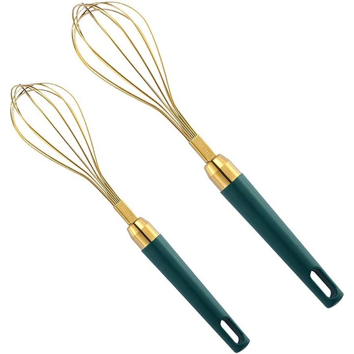 Set de 2 teluri din inox, ustensile de bucatarie, 30x5cm