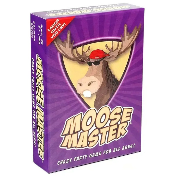 Moose Master kártyajáték, vicces ajándék felnőtteknek és tinédzsereknek