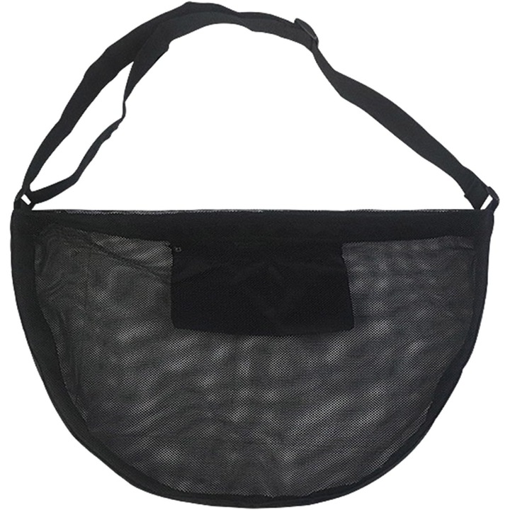 Nylon hálós labdatáska, kényelmes vállpánttal