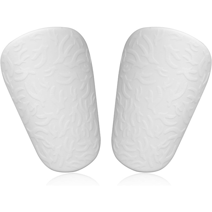 Aparatori de fotbal, set mini, design embosat, alb, 10x6cm