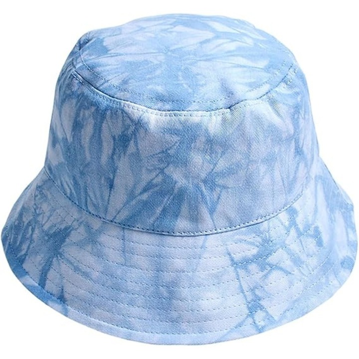 Caciula dama, palarie de soare, imprimeu porc, rezistenta la apa, albastru deschis