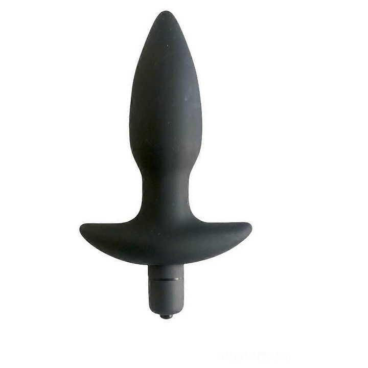 Szilikon análvibrátor, 10 mód, 3.8x10.2cm