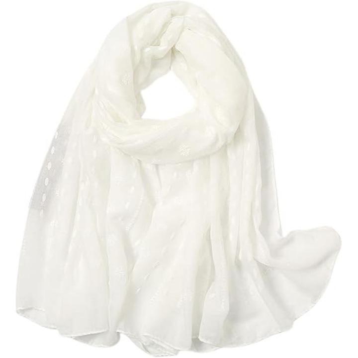 Esarfa dama oversized, multicolor, 180x85cm, set accesorii