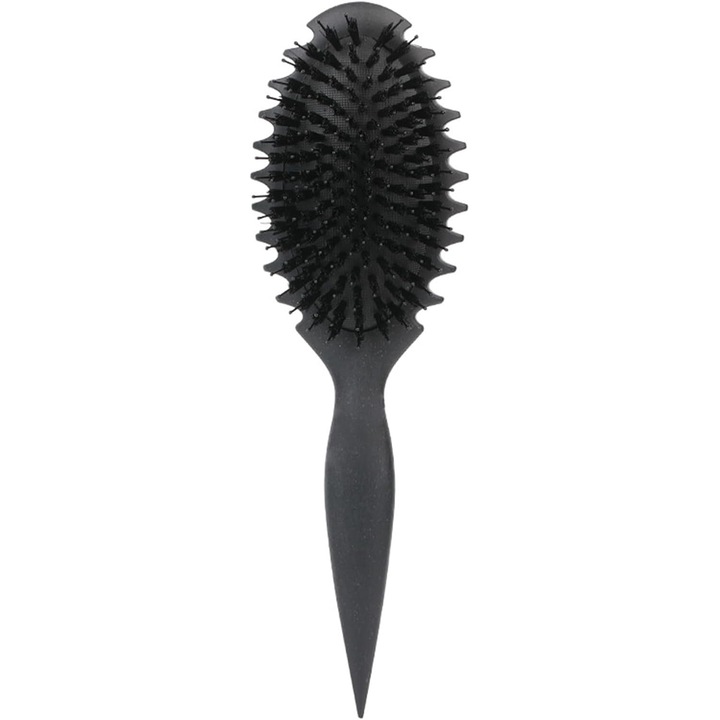 Perie de par pentru bucle, 26.5cm, perii moi, neagra
