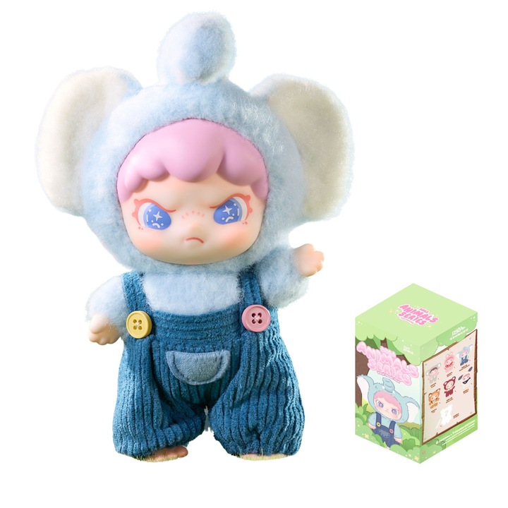 Papusa de plus surpriza, Breloc, Blind Box, Dora - Animals