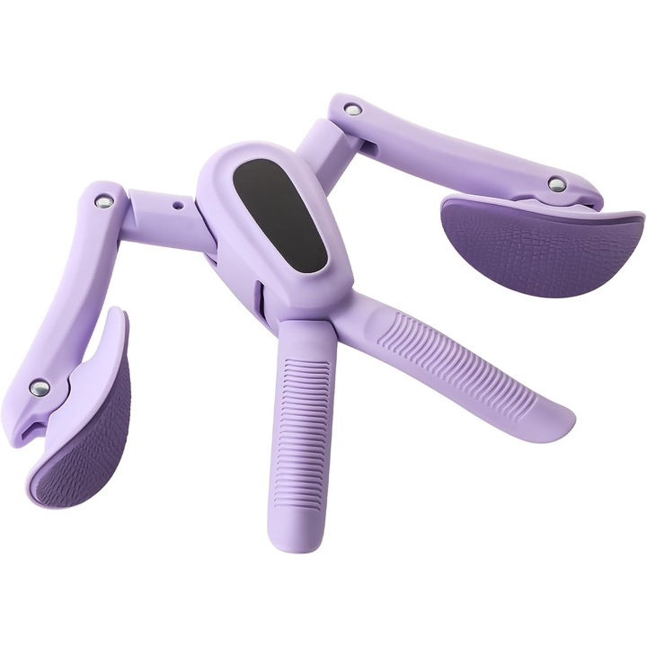 Antrenor de muschi pentru coapse, pliabil, multifunctional, design ajustabil, non-alunecare, pentru exercitii acasa