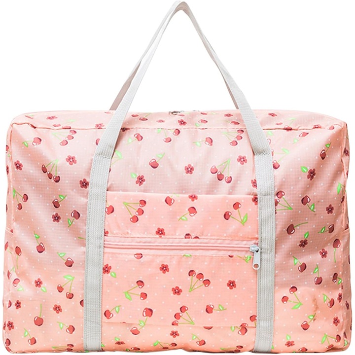 Utazótáska, 25 L űrtartalom, összecsukható kialakítás, többszínű