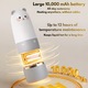 Умен преносим нагревател за мляко, вода и кърма, Qova®, батерия 10 000 mAh, бързо загряване, 12-часово поддържане на температурата, регулиране на температурата, неръждаема стомана 316, защита от протичане, LED дисплей, идеален за дома, количката и пътуван